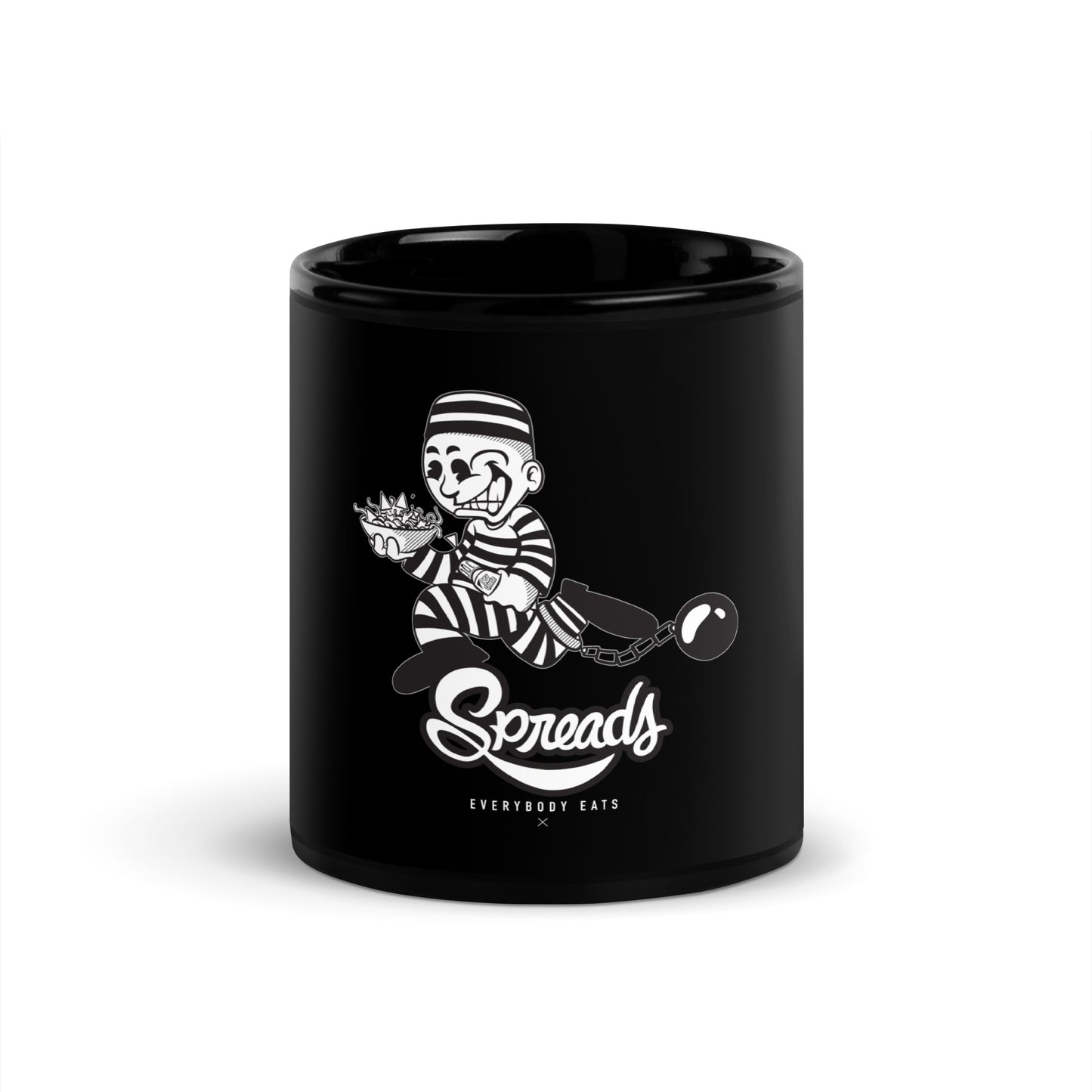 SpreadS Prison-crook Black Glossy Mug